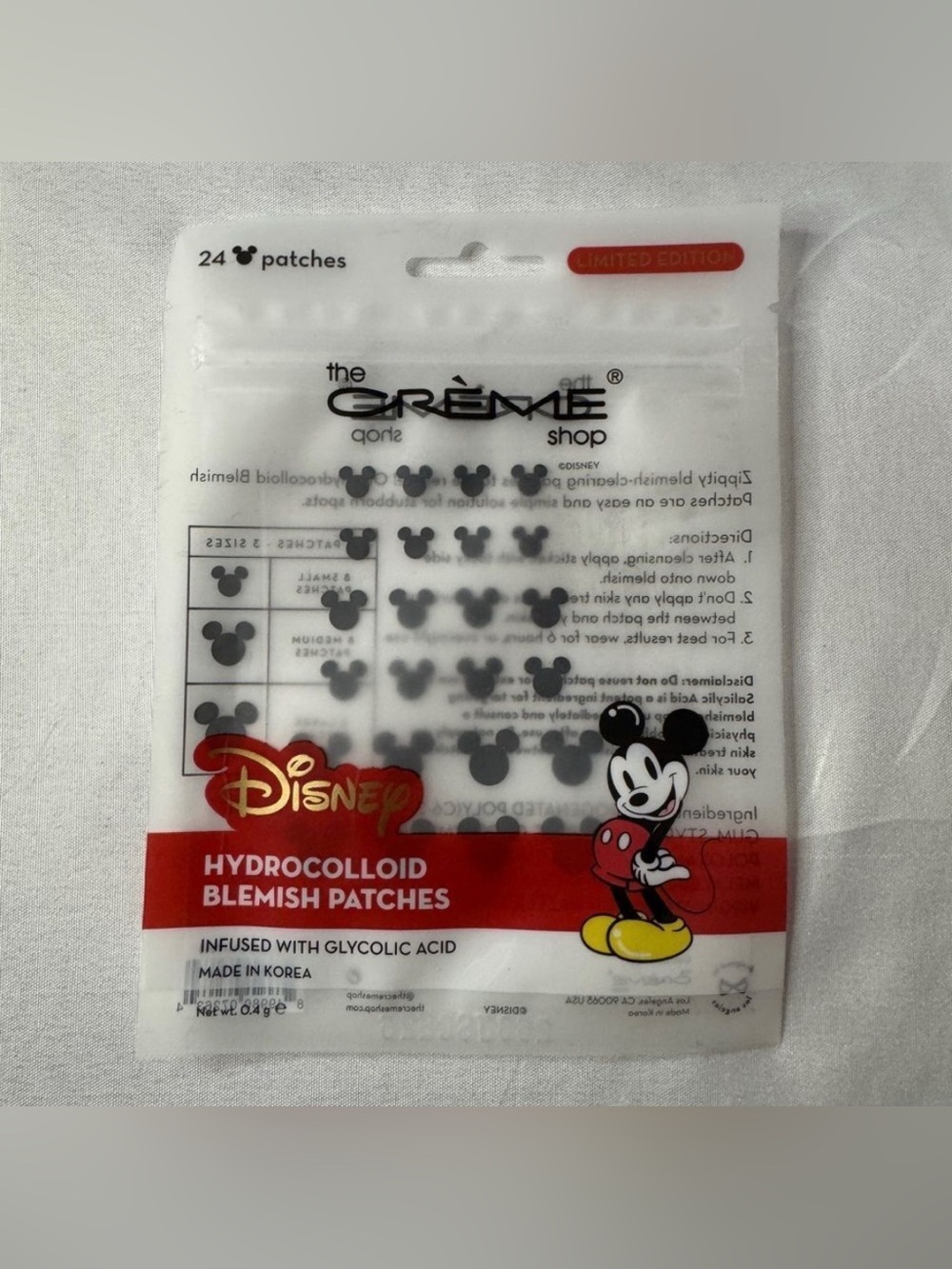 The Crème Shop Disney Hydrocolloid Blemish Patches